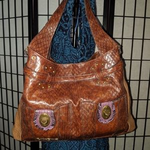 Jessica Simpson snake skin purse